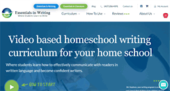 Desktop Screenshot of essentialsinwriting.com